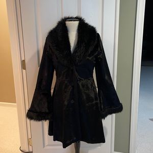 Women flare coat